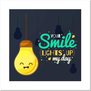 Your smile lights up my entire spirit Posters and Art